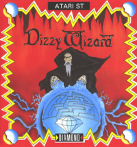 Dizzy Wizard Atari ST US box art